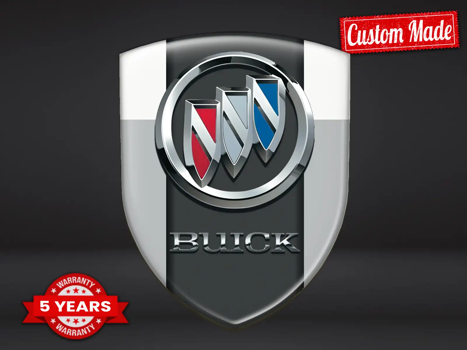 Buick Adesivi Logo Auto Max Durevoli Chic Pro Design